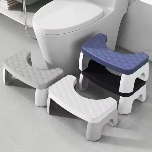Anti-slip toilet stool