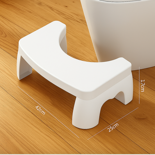 Anti-slip toilet stool
